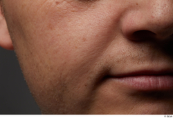 Face Mouth Nose Cheek Skin Man White Chubby Studio photo references